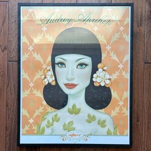 Dogfish Head Framed Poster “Audrey Aprihop”